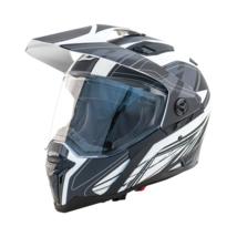 Zox Adult Unisex OEM Matte White &amp; Black Z-DS10 Urbanite Helmet - £57.34 GBP