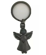 Pewter Tone Angel With A Heart Key Ring Spiritual Inspiration Love Prote... - £7.53 GBP