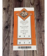 Baltimore Orioles Opening Day 4/3/2017 25th Anniversary Camden Yards Tic... - £18.01 GBP