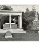Daniel Torrance Mausoleum Tombstone Architecture 1899 Victorian Design D... - €21,44 EUR