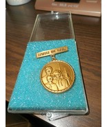 Faith In God Medal Award Boy Scouts Religious Coin Medallion Pin Bible Pin - £12.70 GBP