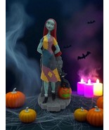 The Nightmare Before Christmas - Halloween Sally &amp; Black Cat 6” Resin Fi... - $18.80