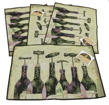 Sanctuary Wine Place Mats Set of 4 18x12.5 Inches - $239.51 MXN