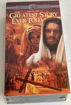 The Greatest Story Ever Told 1965 Max Von Sydney Dorothy McGuire - VHS V... - $3.43