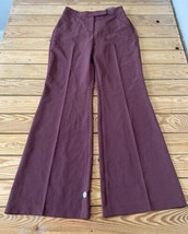 Express NWT $79.95 Women’s Editor High Rise Flare Trousers Size 4 Mauve Sf7 - £31.91 GBP