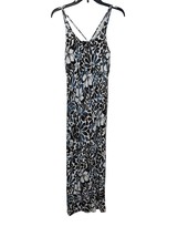 Loft Women&#39;s Maxi Dress Sleeveless Scoopneck Blouson Floral Spaghetti St... - £15.85 GBP