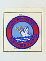 Original NAS Naval Air Station PENSACOLA FL US NAVY 3&quot; Base Squadron Pat... - $12.09 CAD