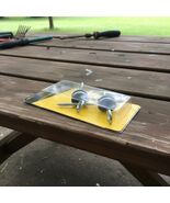 Heavy-Duty Wood Post Gate Handle Anchor with Screw-in Installation - 7-Inch - $139.84 MXN