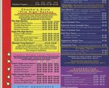 Chaco&#39;s Mexican Grill Menu San Antonio Texas  - £14.28 GBP