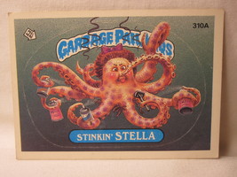 1987 Garbage Pail Kids trading card #310a: Stinkin&#39; Stella - £2.75 GBP