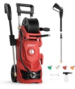 Eastvolt Electric Pressure Washer, Red, 2175Psi 2.4Gpm Power Washer, And... - $134.97