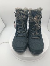 Columbia Womens Minx Shorty III Black Pebble Waterproof Snow Boot Size 8.5 - $59.39