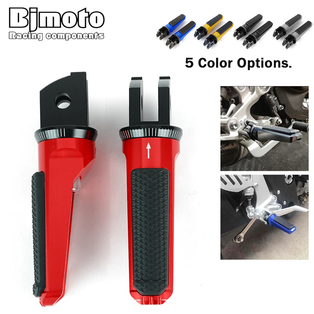 Motorcycle Foot Pegs Front Rider Pedal Footrests For YAMAHA NIKEN SCR950... - $44.86