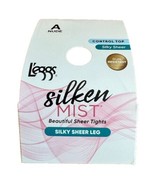 NEW L’eggs Silken Mist Silky Sheer Leg control top pantyhose size A Nude... - $13.66 CAD