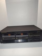 Marantz SD-162 Dual Cassette Deck Player Vtg Black PARTS OR REPAIR --AS IS - $34.63