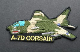 Corsair A-7D Fighter Aircraft Embroidered Patch 4 Inches - £4.40 GBP
