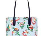New Kate Spade Dragon Printed Reversible Small Tote Flame Multi with Dus... - $142.41