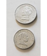 Set of 2 Philippine 5 Sentimo &amp; 10 Sentimo Coins 1987/88  - $4.95