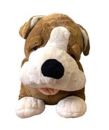 Dan Dee Bulldog Realistic Plush Dog Stuffed Animal Heart Large Tattoo 25... - £35.01 GBP