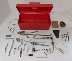 Vintage Antique Lot Dental Tools Dentist Medical Veterinary Movie Prop - $1,811.82 MXN