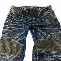 Jordan Craig Legacy Edition Distressed &quot;Aaron&quot; Blue Jeans MENS SIZE 38 X 34 - £59.44 GBP