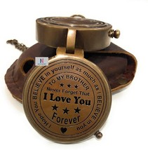 NauticalMart Brass Compass Gift to My Son Compass,My Son,to My Son,Son f... - £28.77 GBP