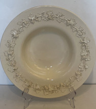 Wedgwood England Queens Ware Grape Vine Relief 15” Large Serving Bowl 4ZC White - £72.57 GBP
