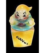 Vtg American Bisque Clown Jack In The Box Cookie Jar USA Circa 1950&#39;s Co... - $1,093.83 MXN