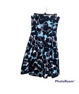 MERCER &amp; MADISON Size 4 Circle Print Dress Strapless Halter Homecoming Prom - £14.65 GBP