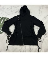 Banned Alternative Apparel Womens Onyx Hoodie Sweatshirt Size M Black La... - £31.48 GBP