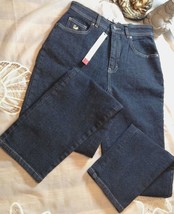 Gloria Vanderbilt Womens Blue Retro Denim Jeans Stretch Size 8 Medium  New - £27.81 GBP