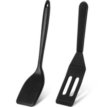 2 Pieces Mini Brownie Silicone Brownie Serving Spatula Flexible Nonstick Serve T - £11.85 GBP