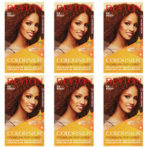 Pack of (6) New Revlon Colorsilk Moisture Rich Hair Color, Golden Brown No. 73, - £20.59 GBP