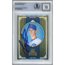 Mark Prior Chicago Cubs Autograph 2005 Diamond Kings #329 BAS BGS Auto 10 Slab - £102.25 GBP