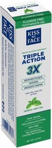 Kiss My Face Triple Action Herbal Mint Gel Toothpaste, SLS And Fluoride Free, Re - £14.37 GBP