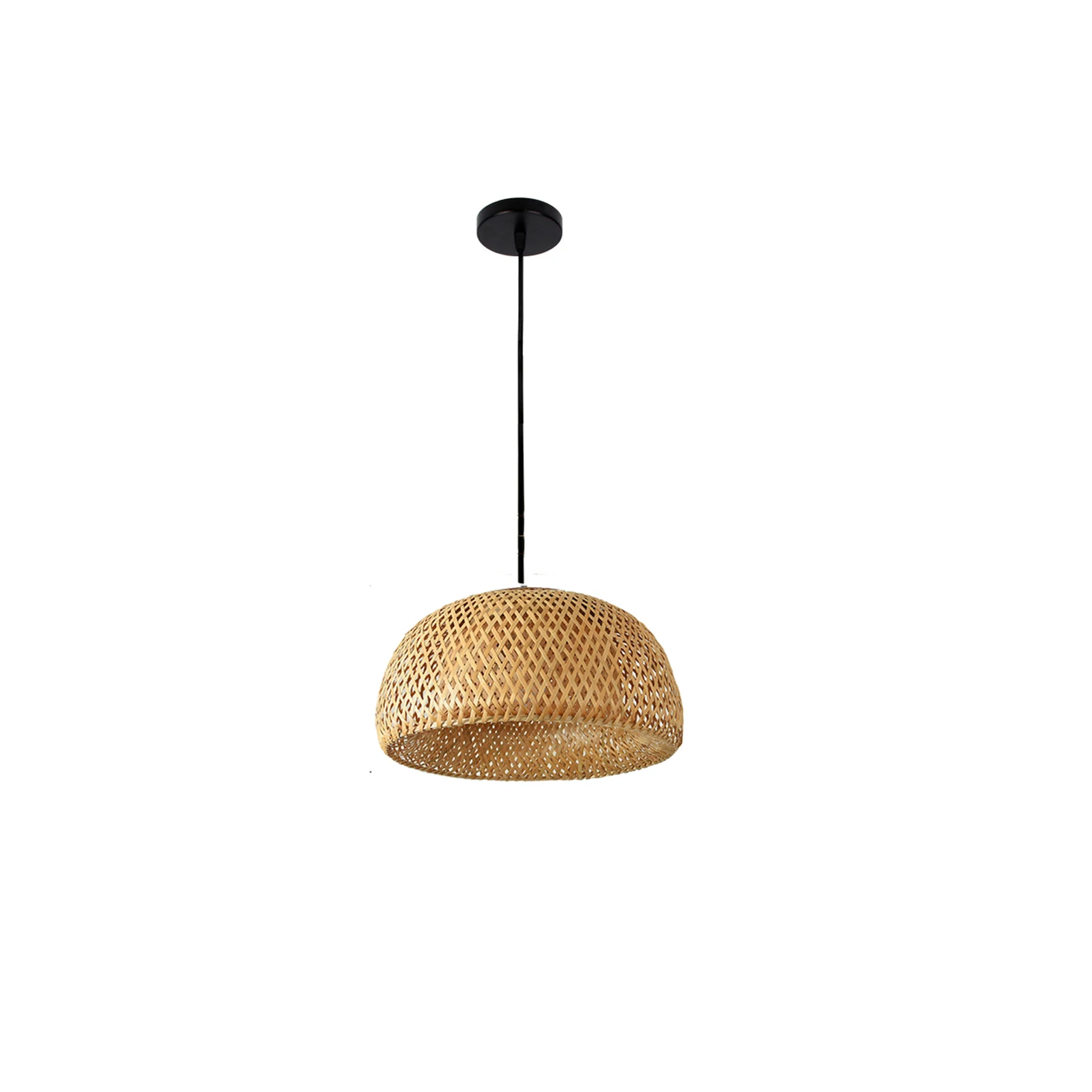 Chinese Style Bamboo Hanging Lamp High Quality Handmade Ratten Living Room Dinin - £223.08 GBP