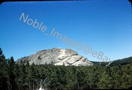 1952 Deadwood Scenic Mountain and Evergreen View SD Red-Border Kodachrome Slide - $3.47