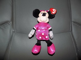 Ty B EAN Ie Baby Minnie Mouse W/Tags Disney Character New - £14.53 GBP