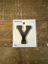 Simplicity Iron On Black Patch Letter Y - $11.76
