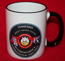 TENNESSEE METHAMPHETAMINE &amp; PHARMACEUTICAL TASK FORCE Porcelain COFFEE M... - $69.36 CAD