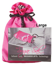 Sugar Sak Anti-bacterial Toy Bag X Large - Pink - £20.43 GBP