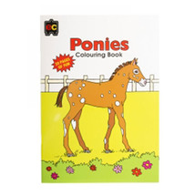 EC Book Colouring - Ponies - £17.26 GBP