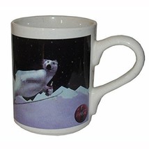 Coca Cola Ski Jumping polar bear Coffee Mug - £26.52 GBP