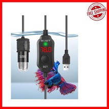 Super Mini 10W Aquarium Heater with Accurate Thermostat &amp; Overheating Pr... - $22.76