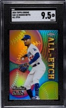 Mookie Betts* 2024 Topps Chrome Tech Refractor* MLB LA Dodgers - #CAE-13 SGC 9.5 - $59.39