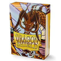 Dragon Shield Japanese Sleeves Classic Box of 60 - Orange - $39.79