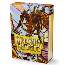 Dragon Shield Japanese Sleeves Classic Box of 60 - Orange - £31.07 GBP