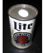 MILLER LITE PILSNER Metal Beer Can Novelty Lighter Holder Case Made in t... - $24.43 CAD
