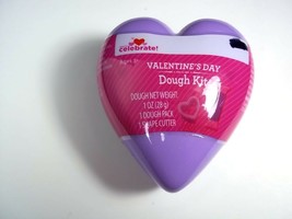 Lavender Valentine&#39;s Day small Heart dough &amp; cutter kit NEW 2021 sealed - £3.14 GBP