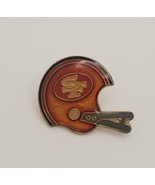 Vintage 1980s San Francisco 49ers Helmet Shaped Lapel Hat Vest Pin Tie Tack - €16,90 EUR